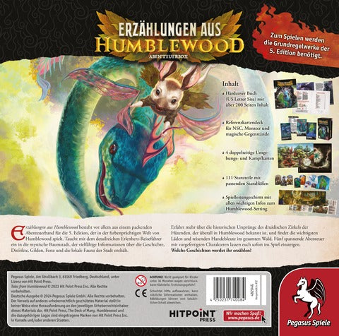 Erzählungen aus Humblewood – Abenteuer-Erweiterung für Waldtier-Rollenspiele, magische Geschichten und Quests