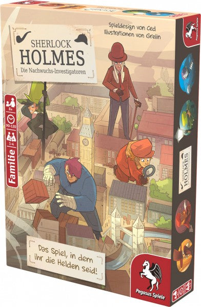 Sherlock Holmes - Die Nachwuchs-Investigatoren (Krimi-Comic-Spiel)