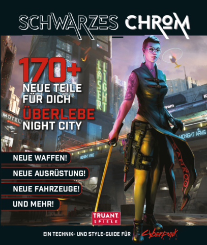Cyberpunk Red - Schwarzes Chrom - Rollenspiel Shop - Schlachtenwüter