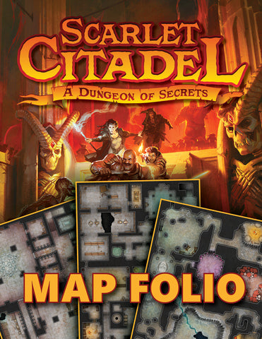 Scarlet Citadel Map Folio Erasable Poster Maps