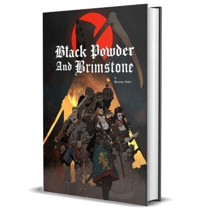 Black Powder and Brimstone Core Rulebook – Düsteres Fantasy-Rollenspiel im MÖRK BORG-Stil [EN]