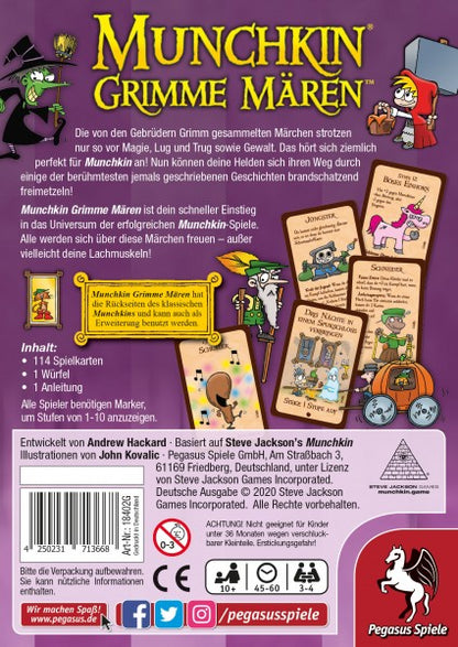 Munchkin Grimme Mären