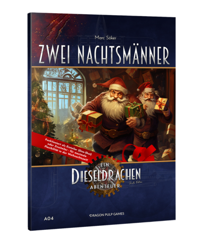 Dieseldrachen - zwei Weihnachtsmänner - Rollenspiel Shop - Schlachtenwüter 1