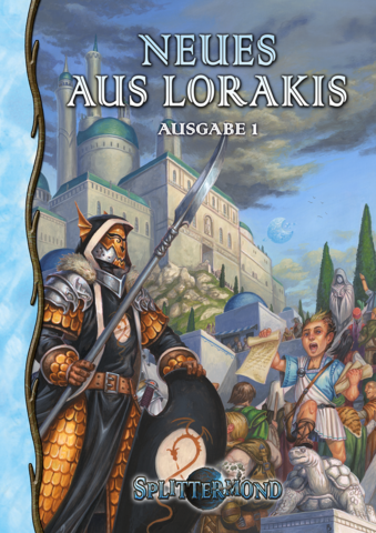 Splittermond - neues aus Lorakis - ausgabe 1 - Schlachtenwüter - rollenspiel shop - cover