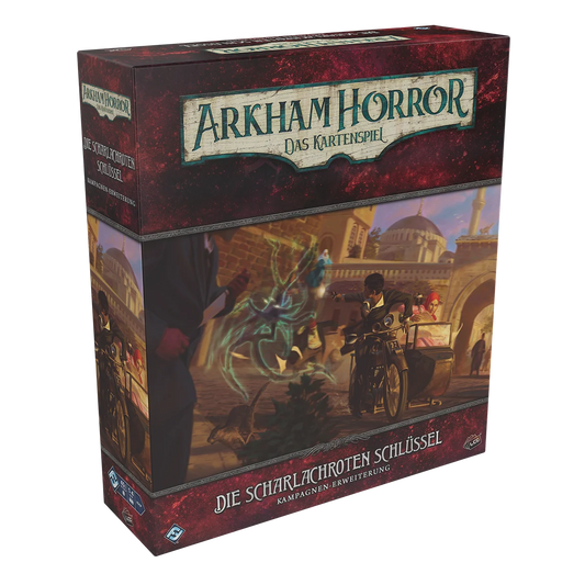 Arkham Horror: Das Kartenspiel – Die scharlachroten Schlüssel (Kampagnen-Erweiterung)